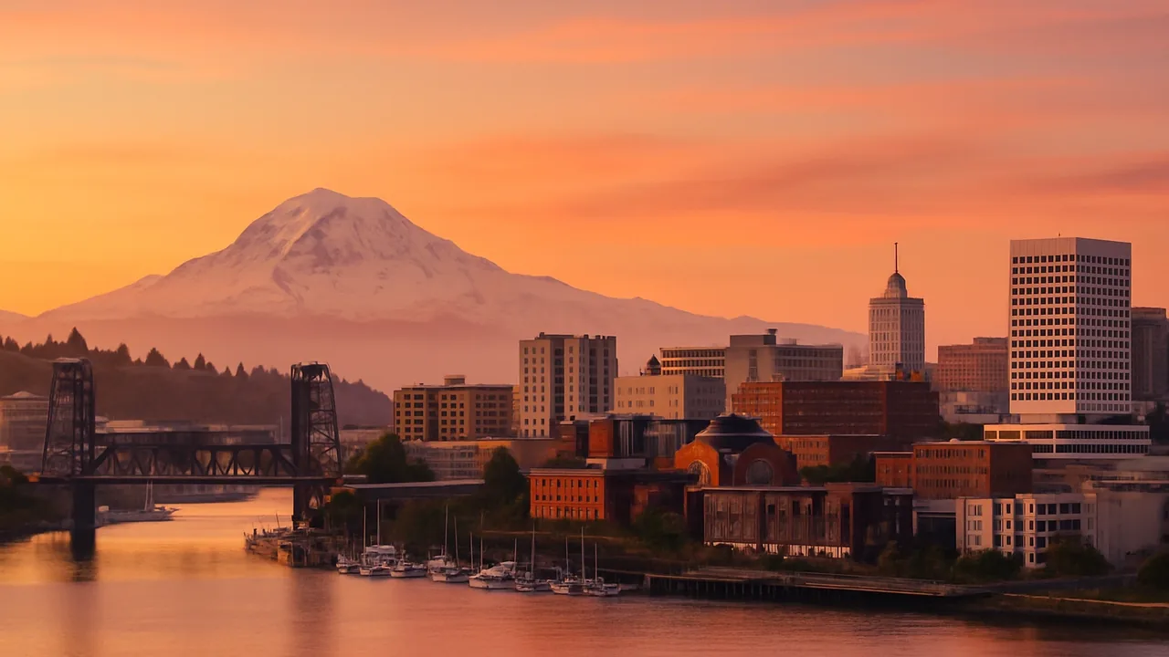 Tacoma skyline with Mount Rainier representing probate and estate guidance in Pierce County Washington